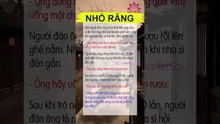 NHỔ RĂNG - Giải Trí Số 1. #giaitriso1 #giaitri #giảitrí #phunu #cuoi #cuoisacsua #cuoivuimoingay #vu