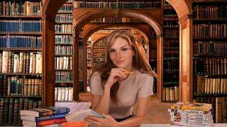 ASMR Girl at the Library Likes You