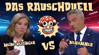 Meinl-Reisinger vs. Nehammer - Das Rauschduell (Deep Fake)