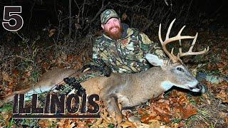 Illinois Self-Filmed Whitetail Bow Hunt | Jake's November Rut Success