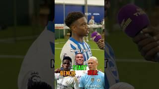 Mbappe, Vini Jr, Haaland: START, BENCH, SELL  #shorts #football