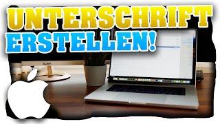 MacBook Unterschrift einfügen! Mac Signatur in Dokumente hinzufügen! PDF Unterschrift hinzufügen!