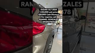 NEW CASH DISCOUNT FOR SUZUKI XL7 HYBRID 2024 MODEL. #rammelgonzales #suzukiphilippines #xl7