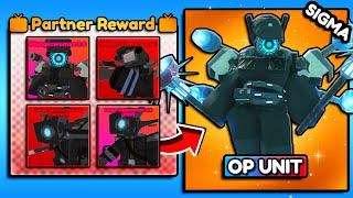 DEV Gave Me SECRET PARTNER PACK! (Skibidi Tower Defense)