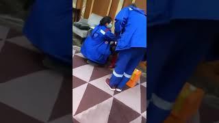 К мелстрою приехала полиция