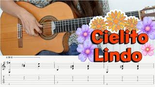 Cielito Lindo (Guitar Cover) with TAB - Mexican song