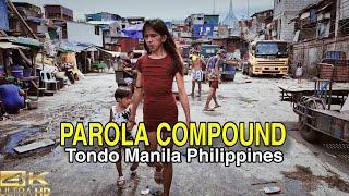 Unbelievable Life Inside the Infamous PAROLA COMPOUND in Tondo Manila Philippines [4K] 