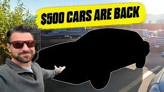 Car Flipping 101 - $500 Auction Score! You Won't Believe What We Found and Sold for Profit!