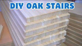 How to make OAK stairs from scratch