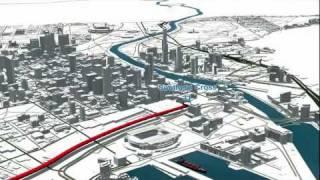 Regional Rail Link: Route overview animation