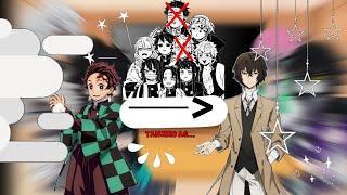 Hashiras react to Tanjiro Future as Dazai (,)