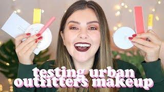 AVERAGE GIRL TRIES URBAN OUTFITTERS MAKEUP - OHII TESTING + FIRST IMPRESSIONS | LUCY WOOD