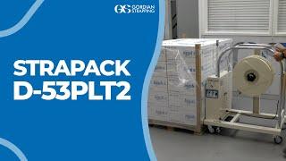 StraPack D-53PLT2 Semi-Automatic Strapping Machine - Gordian Strapping