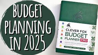 2025 Financial Planning with Clever Fox Budget Planners