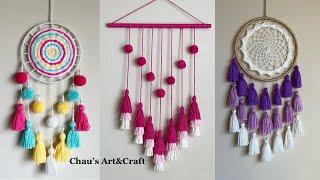 3 DIY Yarn Wall Hanging |  Beautiful Handmade Woolen Craft Ideas | Easy Crafts Ideas | Home Decor