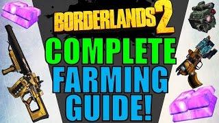 COMPLETE FARMING GUIDE for Borderlands 2: Handsome Collection! (Guns, Gear, & Eridium!)