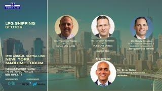 2023 15th Annual New York Maritime Forum - LPG SHIPPING SECTOR