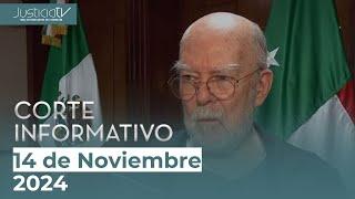 Corte informativo | 15 NOVIEMBRE 2024. Las noticias destacadas del día en el PJF