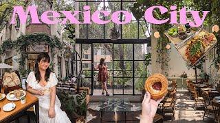 MEXICO CITY VLOG  where to eat, cafe hopping, staying in Roma Norte, robbery story 