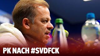 Anfang: "Können uns so nicht präsentieren" | PK nach #SVDFCK