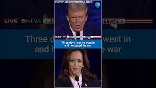 'Putin would eat you for lunch' Harris and Trump clash over the war in Ukraine