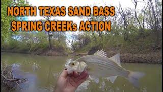 Trinity River Fly Fishing for Spring Sand Bass at Denton Greenbelt Park at FM428 Park