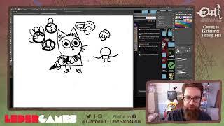 Kyle Ferrin Art Stream - Illustrating Root | 03/27/2020