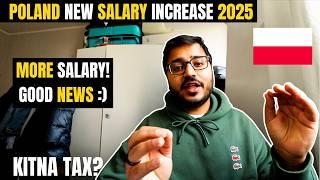 POLAND NEW SALARY INCREASE 2025| Work Permit Visa Updates| Jobs & Salary in Poland for Indians