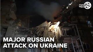 Trump says Putin ‘has gone absolutely crazy’ after major Russian attack on Ukraine