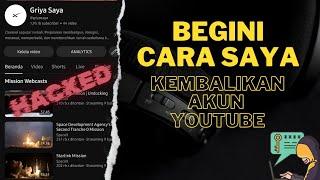 Cara Mengatasi Channel Youtube Dibajak