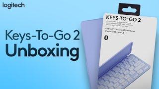 Logitech KEYS-TO-GO 2 Unboxing and Setup