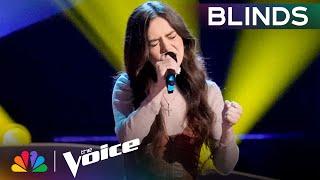 Coaches Fight Over Mara Justine's "Goodbye Yellow Brick Road" by Elton John | Voice Blind Auditions