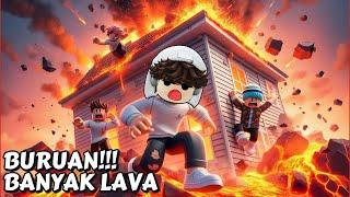 TOLONG KAMI ADA LAVA BANYAK BANGET ! ROBLOX