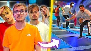 Le dernier qui arrête de sauter gagne (dans un trampoline park géant)