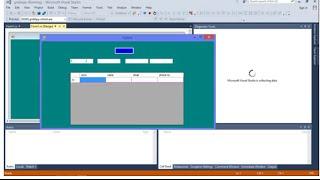 ADDING DATA INTO YOUR APPLICATION USING VISUALSTUDIO AND CODING IN C#,DYNAMIC PROCESS OF ADDING DATA