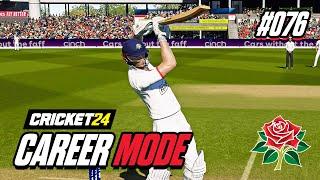 CRICKET 24 | CAREER MODE #76 | THE BEST SHOT WE'VE EVER PLAYED!?