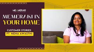 Neha Awasthi X MEMERAKI | Living with Indian Art | Home Tour 2024