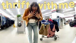 COME THRIFT WITH ME FOR PARIS FASHION WEEK! (best thrifting day yet)