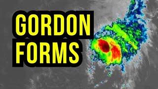 Tropical Storm Gordon forms in the Atlantic…