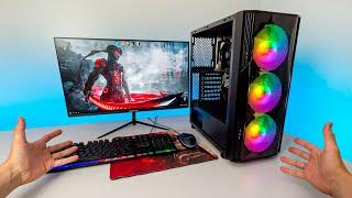 PC GAMER COMPLETO MAIS BARATO DE TODOS PRA RODAR TUDO COM 5600GT