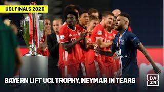 FULL CELEBRATIONS | Bayern Lift UCL Trophy, Neymar In Tears