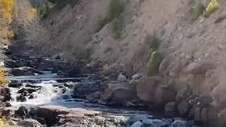 View of the Big Horn River Wyoming