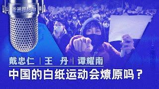 中国的白纸运动会燎原吗？（戴忠仁/王丹/谭耀南）
