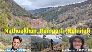 Plot for cottage in Nathuakhan, Ramgarh -Nainital | Valley view | Snowfall area | Fruit belt 