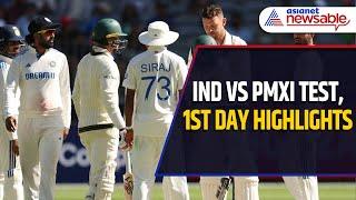 India vs Australia PM’s XI Test, 1st Day Highlights: Warm-Up Match Day Called Off Due to Heavy Rain