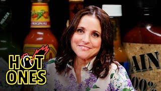 Julia Louis-Dreyfus Fires Her Publicist While Eating Spicy Wings | Hot Ones