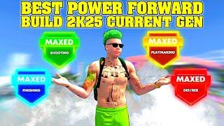 Best Power Forward Build 2k25 Current Gen!!! Best All Around PF Build in NBA 2k25 Current Gen!!!