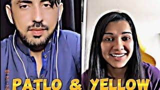 to trending live with patloo yellow and Elma lapushe 