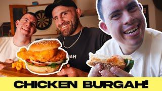 Chicken Burgah ! | Clayton's World and Volkanovski join forces in the kitchen