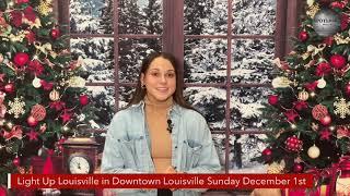 Maddie Birone talks about Light up Louisville!